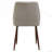 DINING CHAIR Iron Frame With Wood Finish For Aesthetic Appeal & Durability