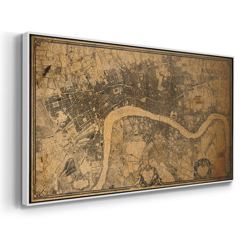 Nautical Series-CCL XXI- Galerie encadrée - prête à être accrochée, H 17 po x l 33 po, Blanc