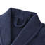 Peignoir 100% coton mi-mollet unisexe avec poches-26820617-44271094