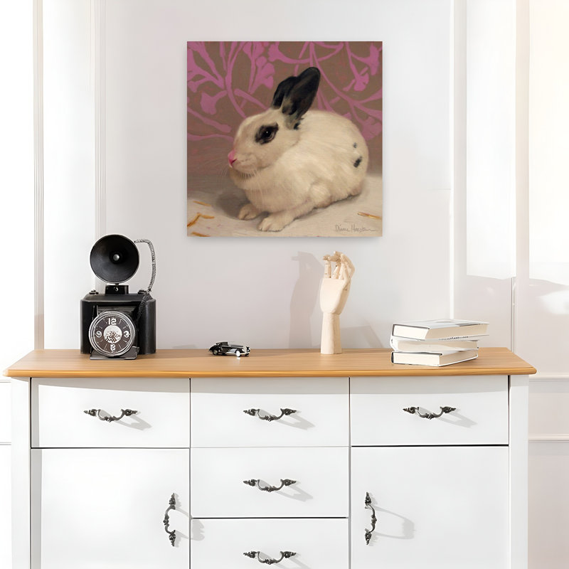 «The Sage Contemporary Rabbit Forest Art», H 18 po x l 18 po