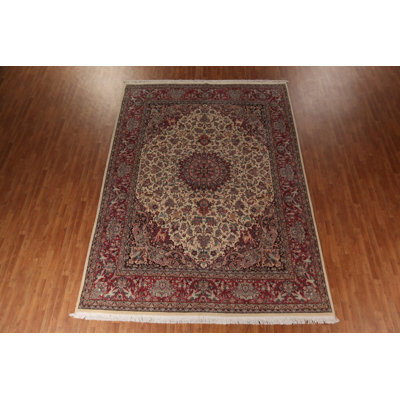 Tapis chinois en laine à teinture végétale 9x12