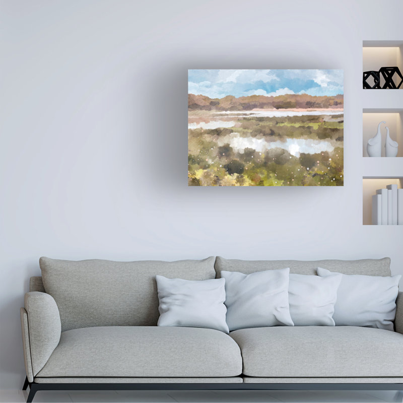 Œuvre sur toile ,olog, H 14 po x l 19 po