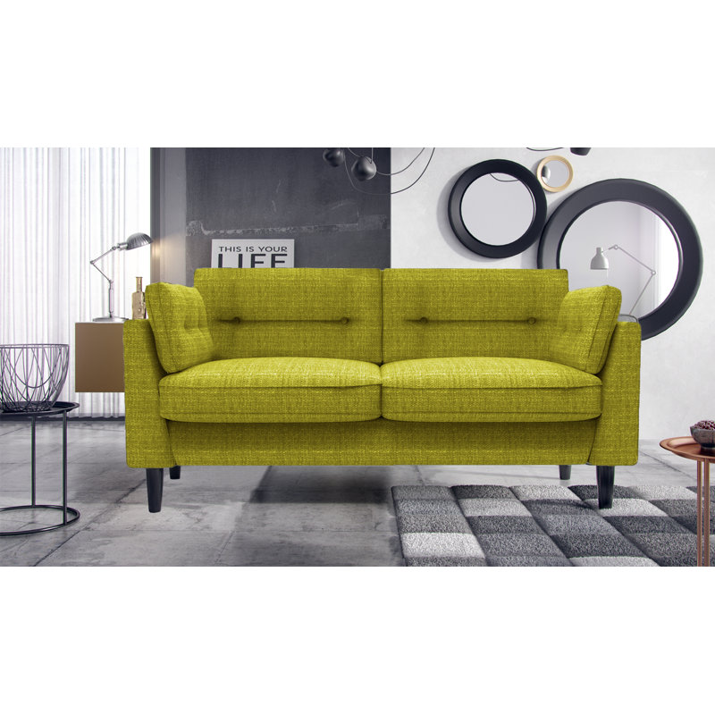 Callier Sofa, Lime, 83cm H x 150cm W x 82cm D