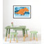 «Riding Dino 2», impression sur papier-47843184-47843195