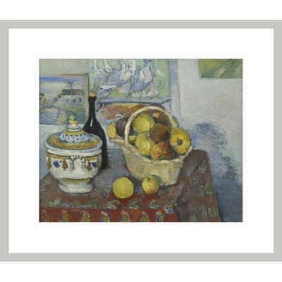 Nature morte avec soupière par Paul Cézanne