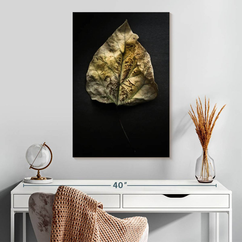 Feuilles couleur, H 30 po x l 20 po