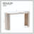 Narrow Console Table with Faux Mars Marble Pattern