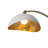 Luna Bella Chairside Arc Floor Lamp - 60", Weathered Brass, Marble Base-58622617-58911623