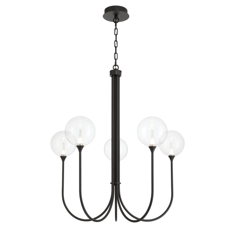 Lustre 34 "Iissa 5L, Noir mat