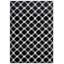 Tapis noir / gris clair Jahzarra-1380473269
