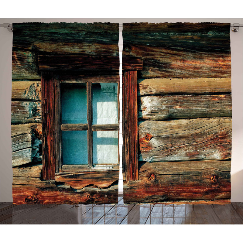 Semi Sheer Curtain Pair, 54" W x 84" L