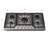 30 in. 5 Burners Recessed Gas Cooktop in Stainless Steel with Power Burners and LP Conversion Kit, CSA Certified