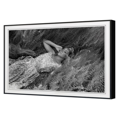 Woman In Field Print by Grand Archives