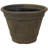 Pepinn 20" x 20" x 14.75" Round Sable Polyresin Outdoor Planter Pot-593275901-661629362