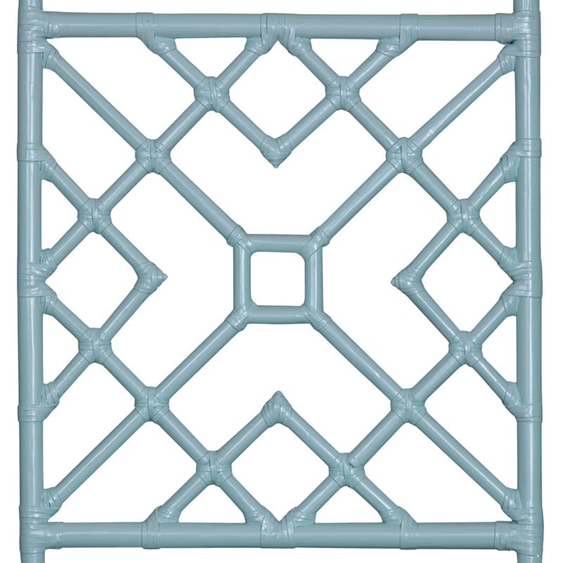 Ananias Platform Bed, Queen, Pool Blue