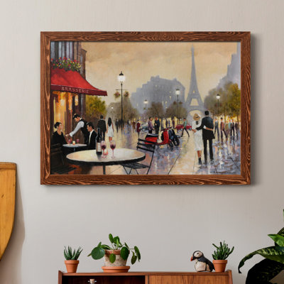 " Paris Stroll " Painting Print