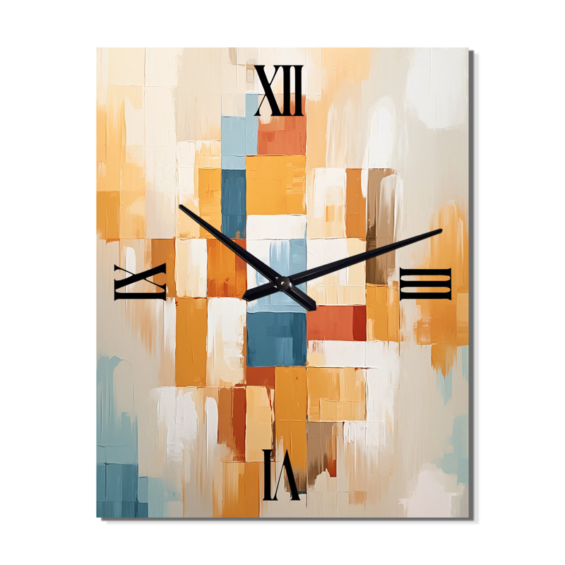 Horloge murale Beige, H 28 po x l 12 po x P 1 po
