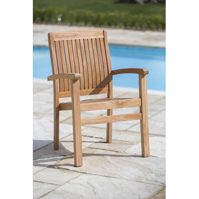 Outdoor Patio Dining Armchair with Cushion