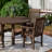 Classic 5-Piece 46" Round Table Set With Side Chairs-1741528031
