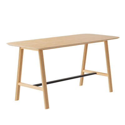 Classic Wood Wide High Table