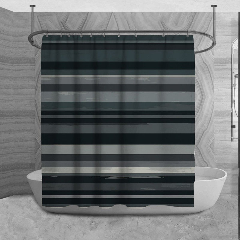 Rideau de douche Scrogan, H 93 po x l 70 po