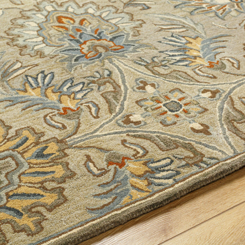 Arfath Wool Oriental Indoor Rug, Rectangle 2' x 3'