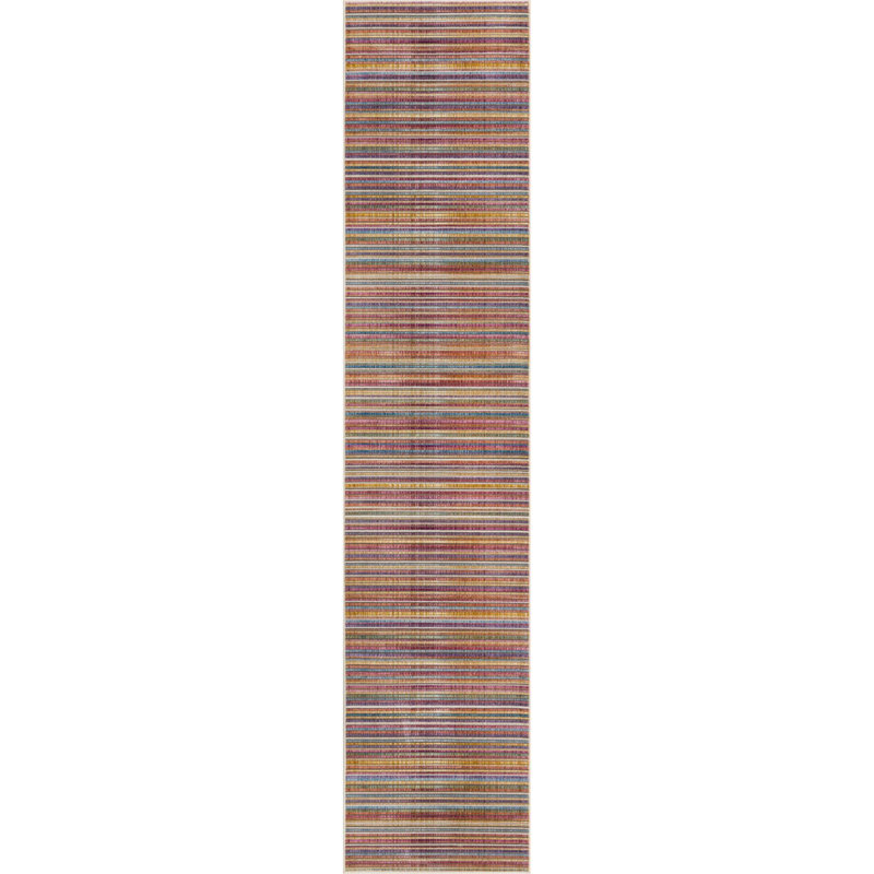 Amiliya Striped Indoor Rug, Runner 2'6" x 12'