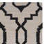 Tapis géométrique en laine tissé à la main Rodgers-1846302952