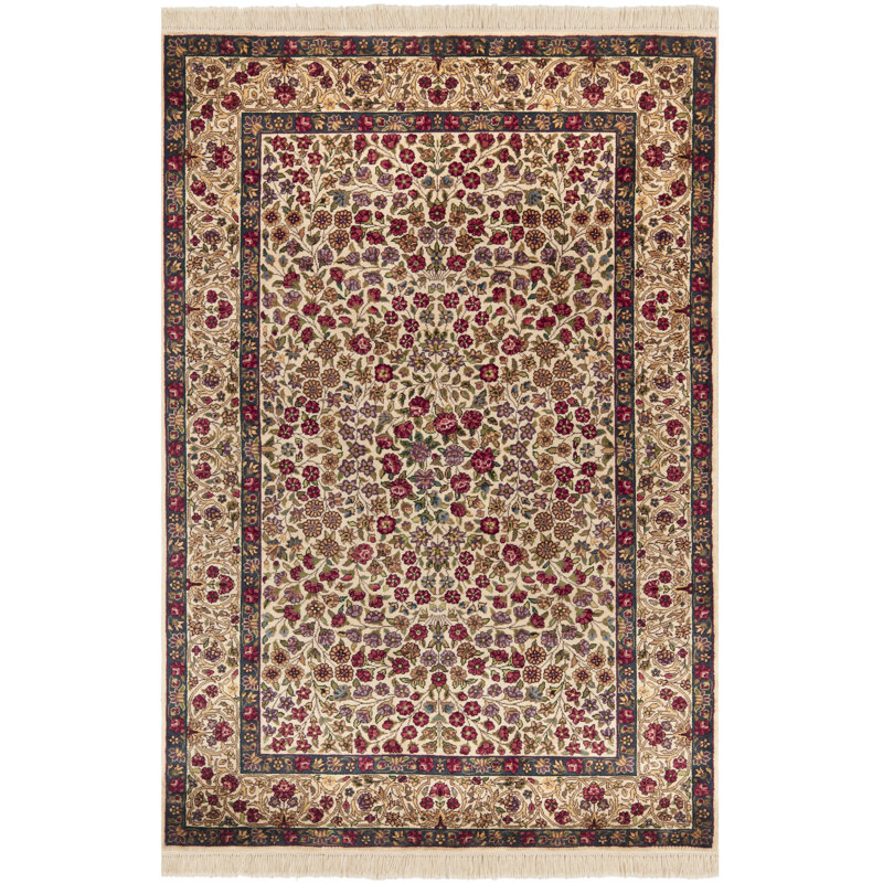 Royal Kerman Handwoven Wool Area Rug, Rectangle 5' x 7'