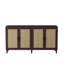 Buffet 70 po en rotin avec tablettes réglables, rangement élégant et durable pour la cuisine, le salon et la salle à manger-92539517