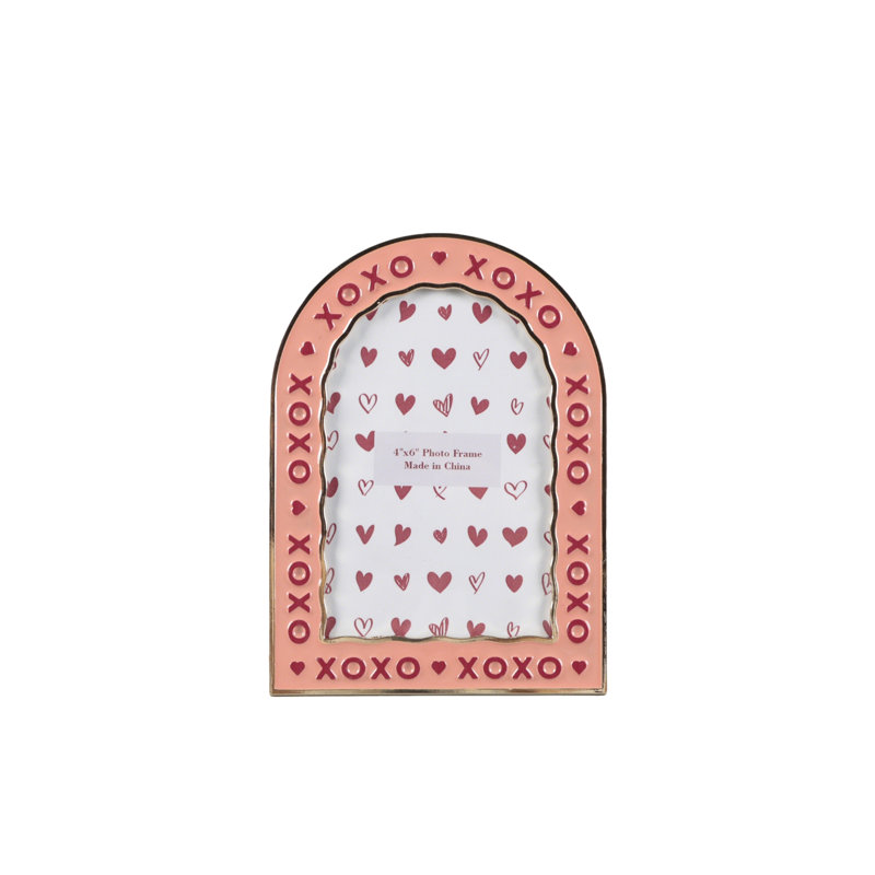 Larosa 4x6 Xoxo Valentine Zinc Alloy Frame