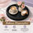 Handmade Round Decorative Wooden Tray for Home Decor-129030262
