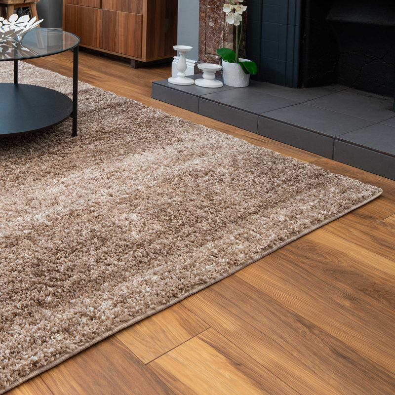 Digit Striped Shag Area Rug, Rectangle 120 x 170cm