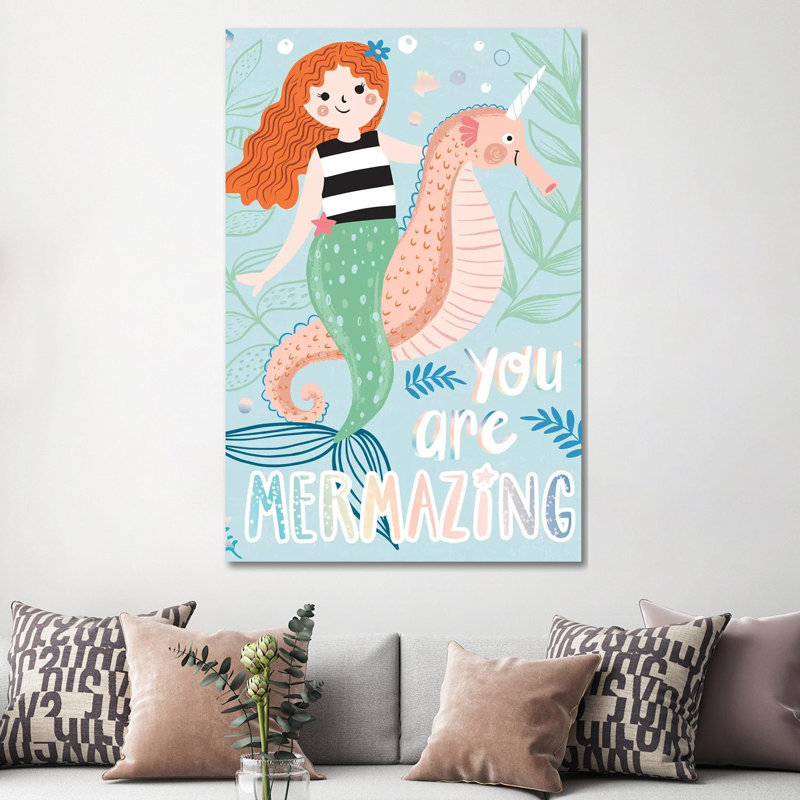 Fairy Tale Fun 1 Piece Wrapped Canvas Wall Art
