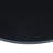 Rincon 40" Round Mid-century Modern Fluted Pedestal Base Coffee Table With Caster Wheels - Black-118782141