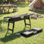 Outsunny 87cm W Portable Charcoal Grill-125044107