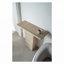 Table basse avec base piédestal