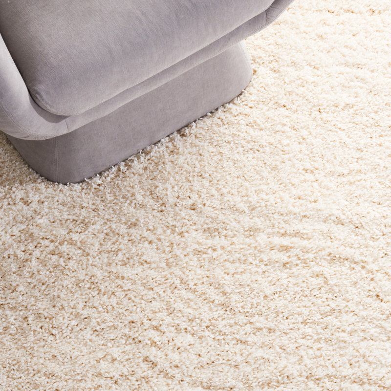 Vandoren Ivory Shag Rug, Rectangle 11' x 15'