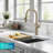 KRAUS Allyn Pull-Down Single Handle Kitchen Faucet-70732942