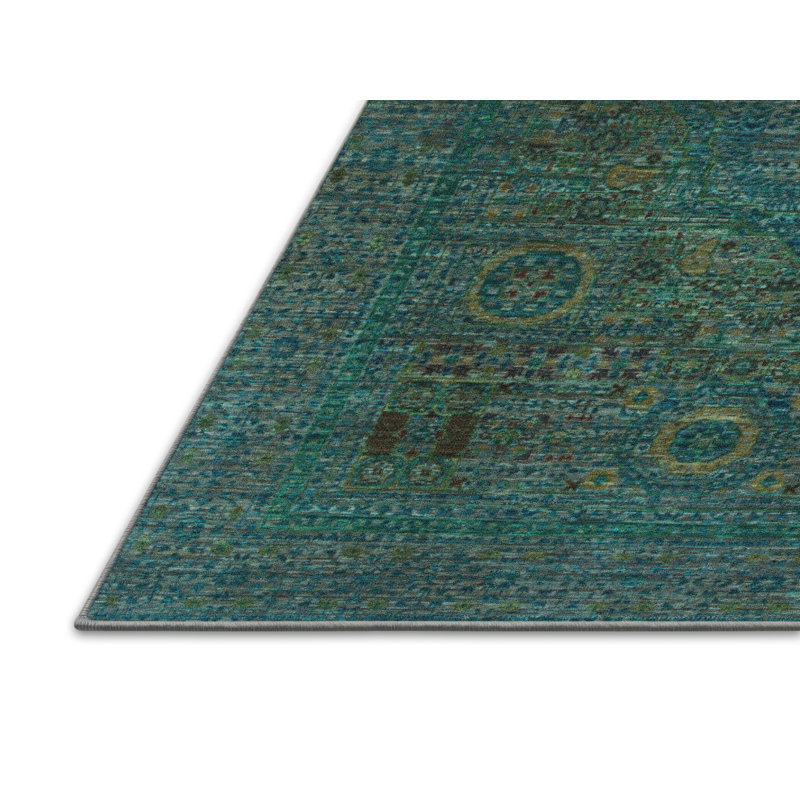 Oriental Indoor Rug, Rectangle 7' x 10'