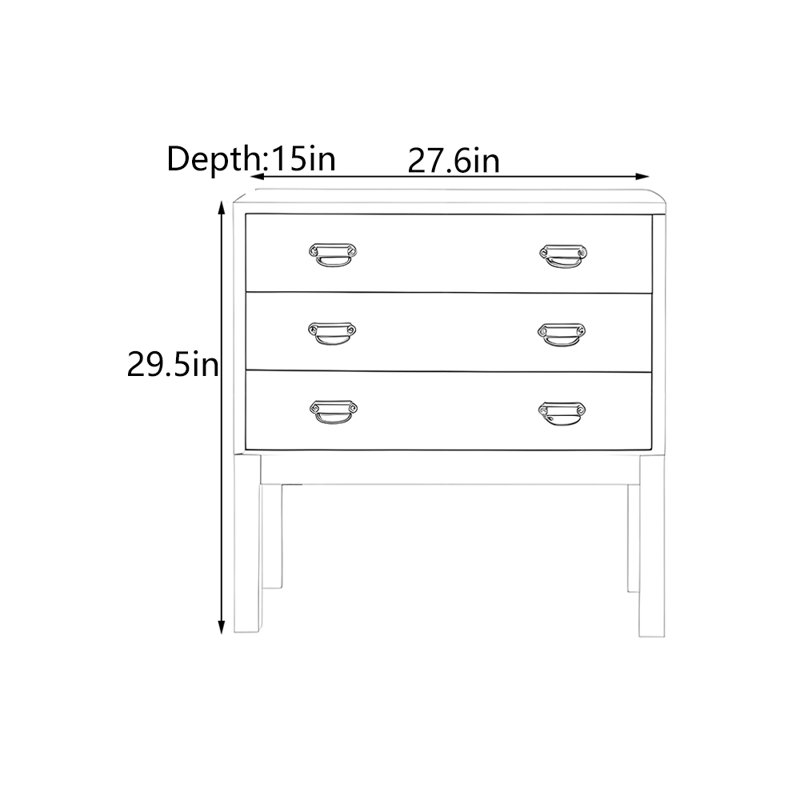 Chinese Style Solid Wood Console Cabinet