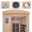 Porte de sauna basse infrarouge lointaine