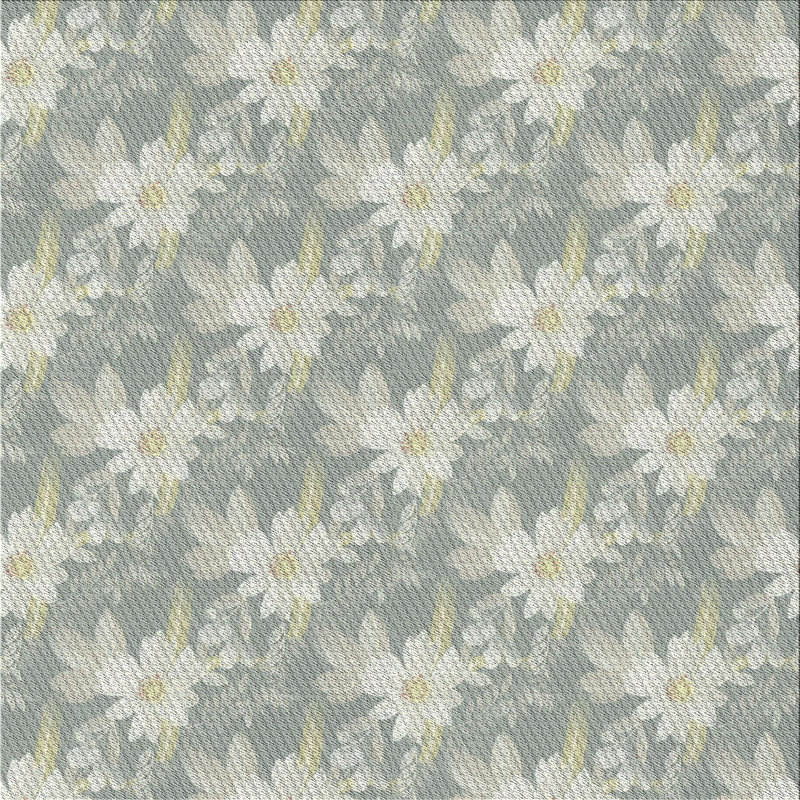 Tapis zone grise à motifs, Carré 3 pi