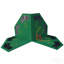 Tapis de table de poker pliable de 48 po pour 8 joueurs Texas Holdem Octogone