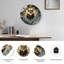 Horloge murale hibou