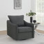 Fauteuil pivotant rembourré Kaisen-2109724432