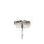 Khalili 1 - Light Silver Crystal Pendant