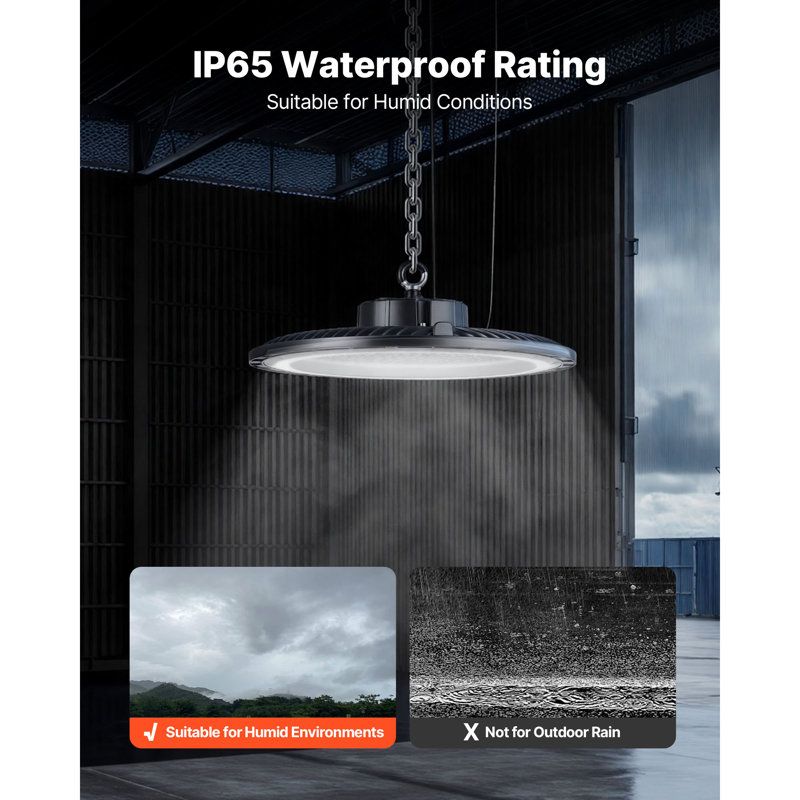 CRODIAL 80W LED Work Light – IP65 Waterproof Flood Light With Stand, 10000 LM, 5000K, For Garage, Workshop & Outdoor Sites