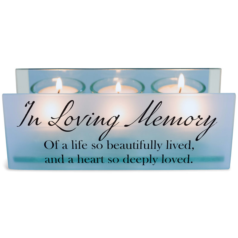 2.5 " Glass Tealight with Candle Included