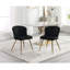 47.5cm H Velvet Upholstered Metal Accent-402612126